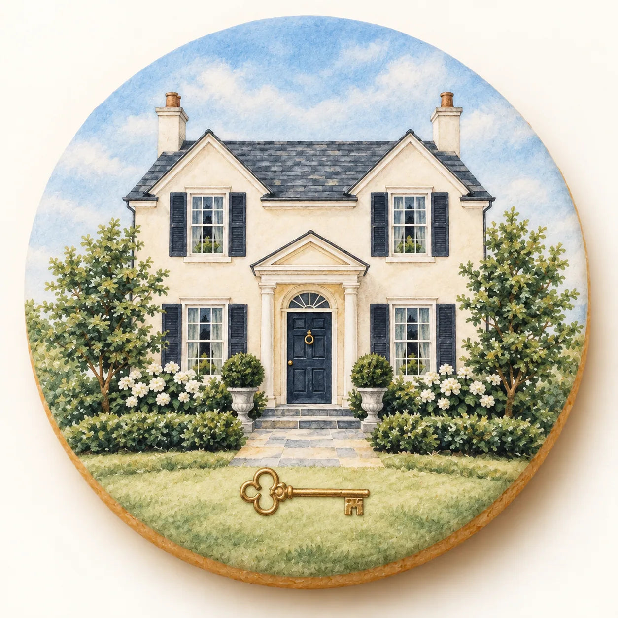 New Home personalized cookie designs